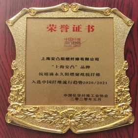 入選中國(guó)纖維流行趨勢(shì)2020~2021